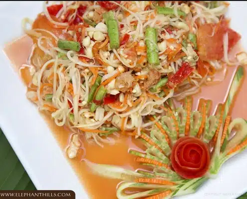 Som Tam – Thai Green Papaya Salad 6