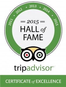 Trip Advisor Hall of Fame