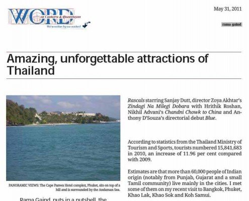 Amazing, unforgettable attractions of Thailand – published by WORD 9