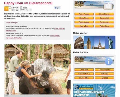Happy Hour im Elefantenhotel - TZ Online 5