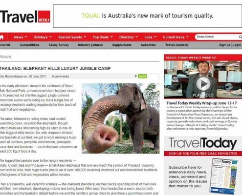 Thailand : Elephant Hills Luxury Jungle Camp - by Robyn Bayes 8