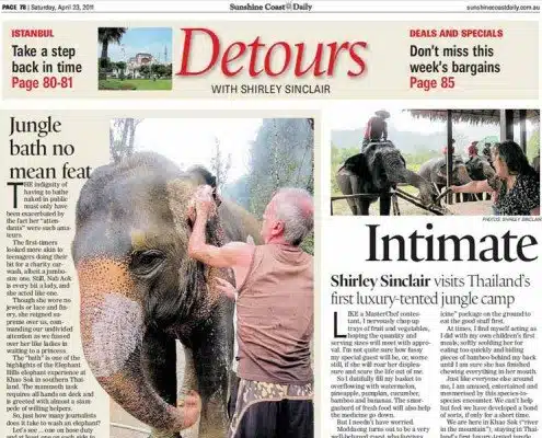 Elephant Encounters - Sunshine Coast Daily 26
