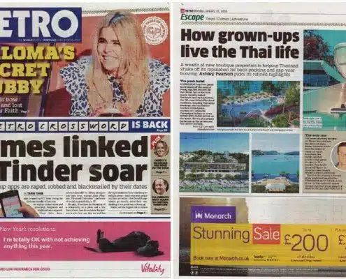 How grown-ups live the Thai life – published by The Metro 13