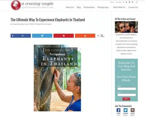 The Ultimate Way To Experience Elephants In Thailand 10