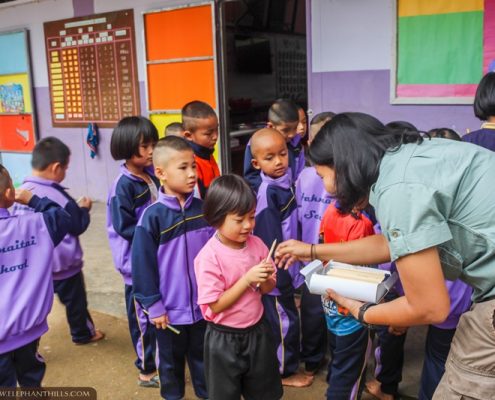 Helping rural children in mountainous Pa Pae, Mae Hong Son 14