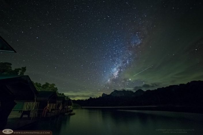 Honeymoon in Thailand with the Milky Way at the Rainforest Camp