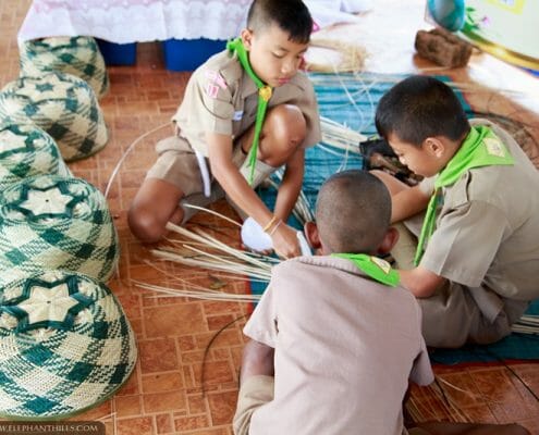 Khao Sok students succeed in national basket weaving contest! 17