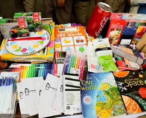 English books, stationery and much more delivered to Baan Don Chai Witthaya School 7