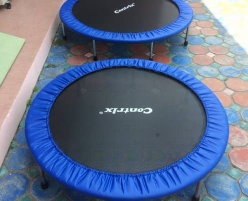 Trampolines aid special needs children's physical therapy 6