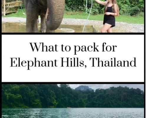 What to pack for Elephant Hills, Thailand 21