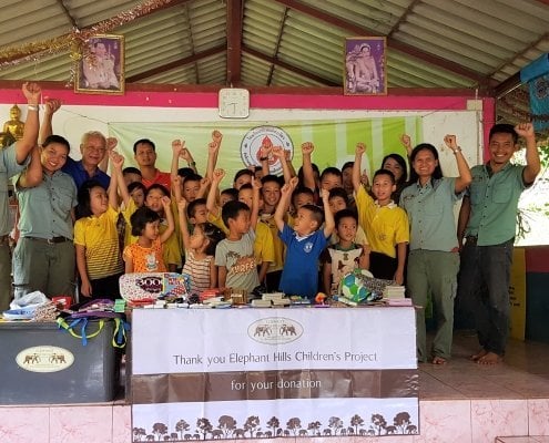 Delivering Children’s Project donations to the remote Pa Pae area 21
