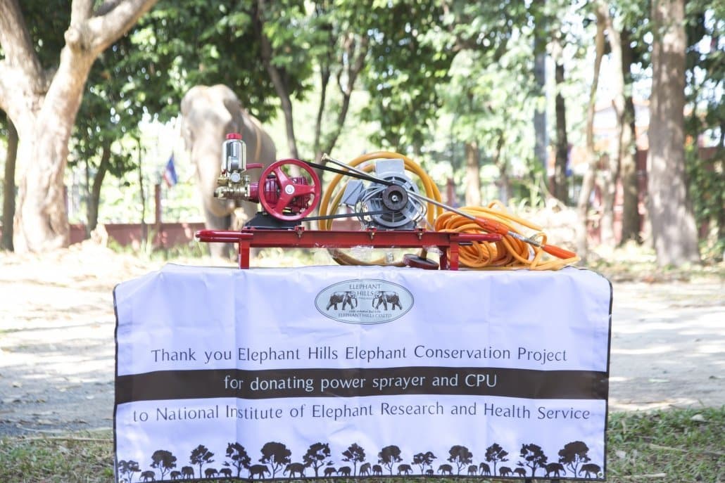 Elephant Conservation Project donation in Surin 3