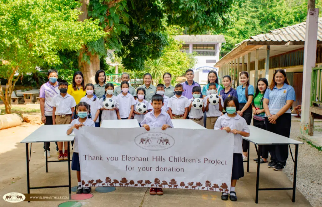 Donation at Baan Khao Thep Pitak School 4
