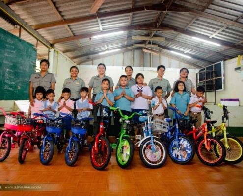 10 Bicycles donated to less privileged children in Khao Sok 4
