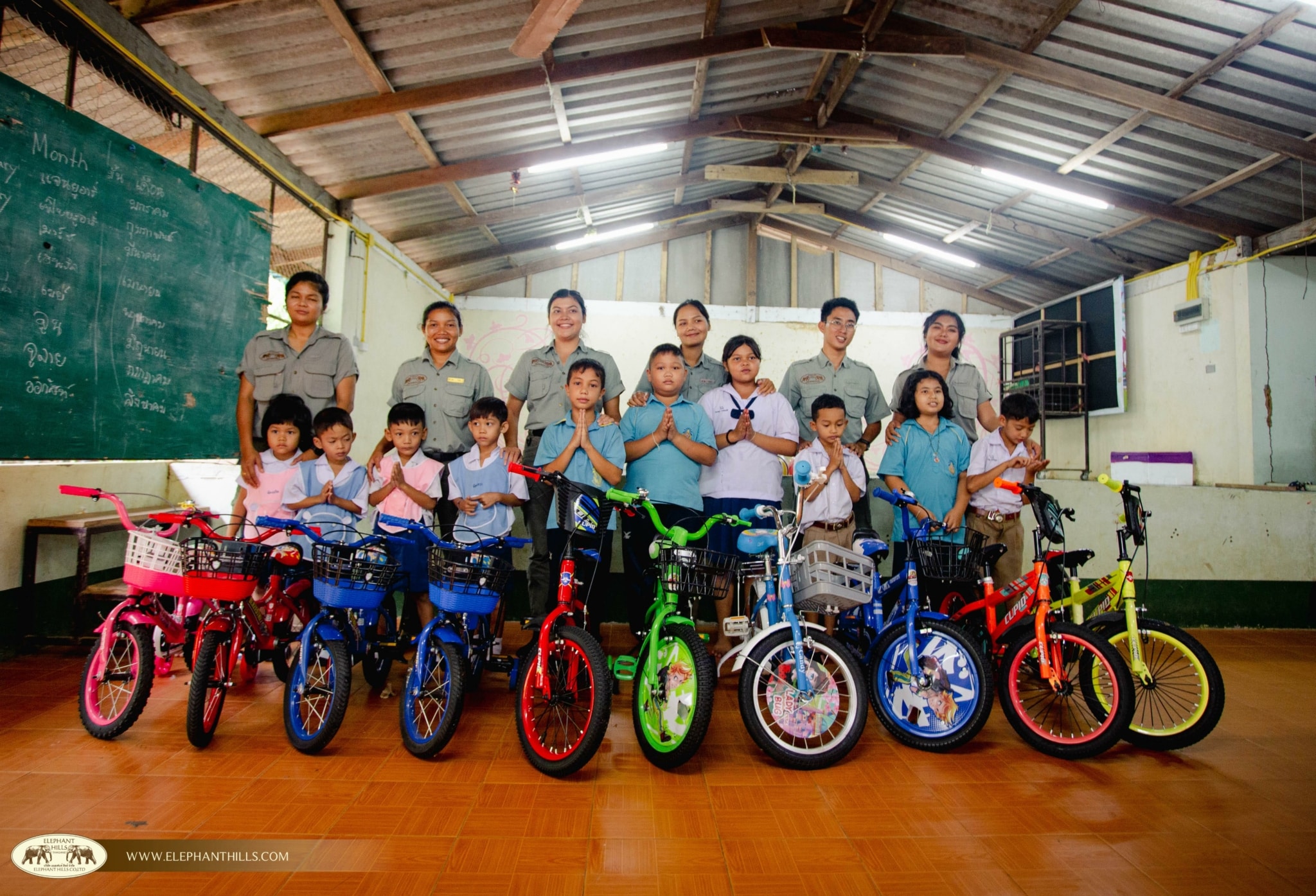 10 Bicycles donated to less privileged children in Khao Sok 79