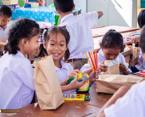 Elephant Hills Bring Joy to Students with Donation to Wat Thum Wararam School 1