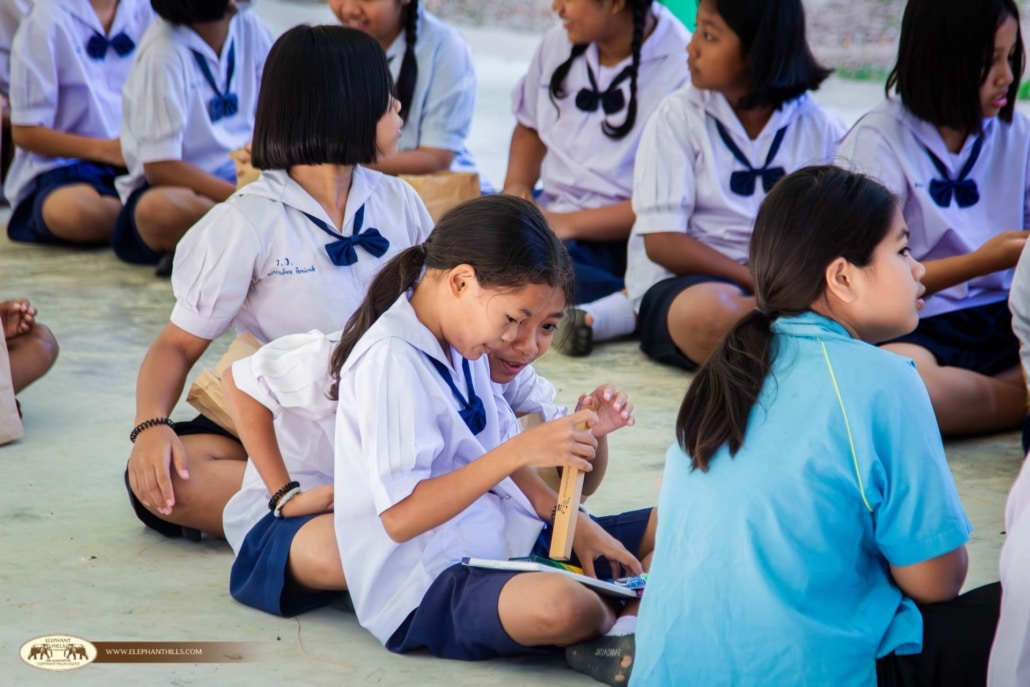 Elephant Hills Bring Joy to Students with Donation to Wat Thum Wararam School 7