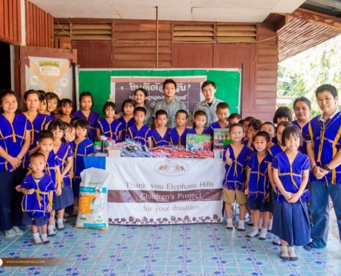 Baan Mae Koh School Delighted by Donations and Smiles 3