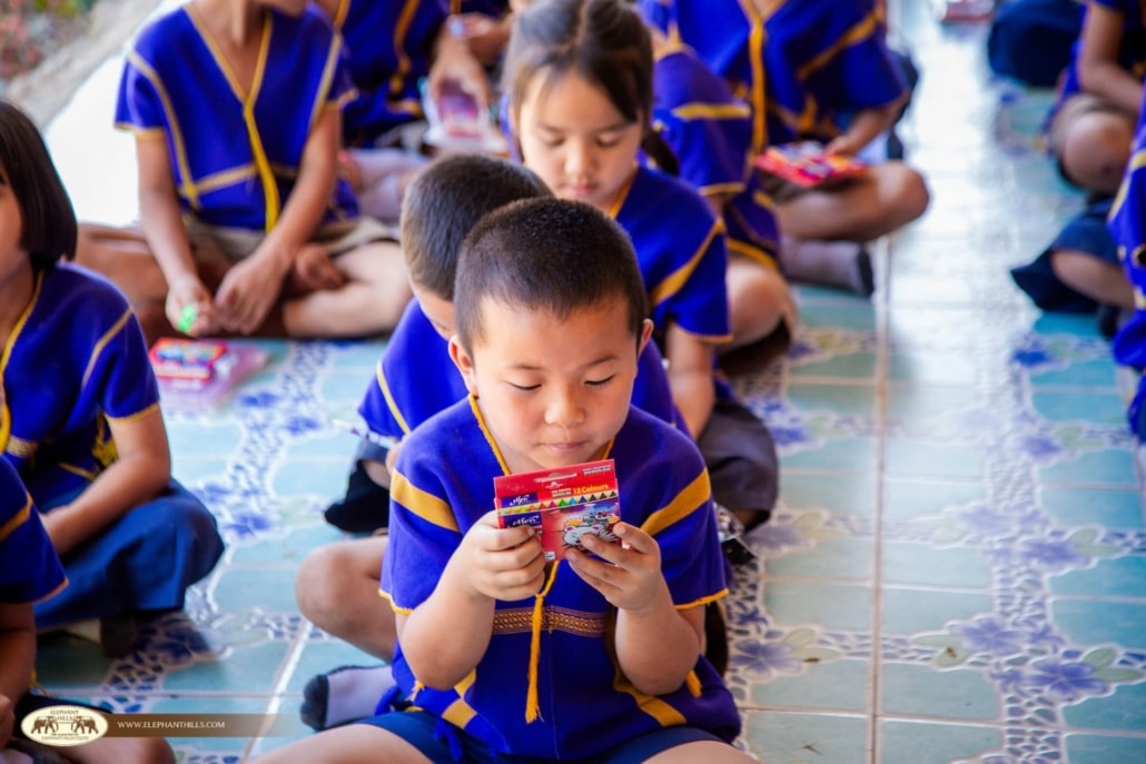 Baan Mae Koh School Delighted by Donations and Smiles 30