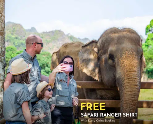 FREE Safari Ranger Shirt With Every Online Booking