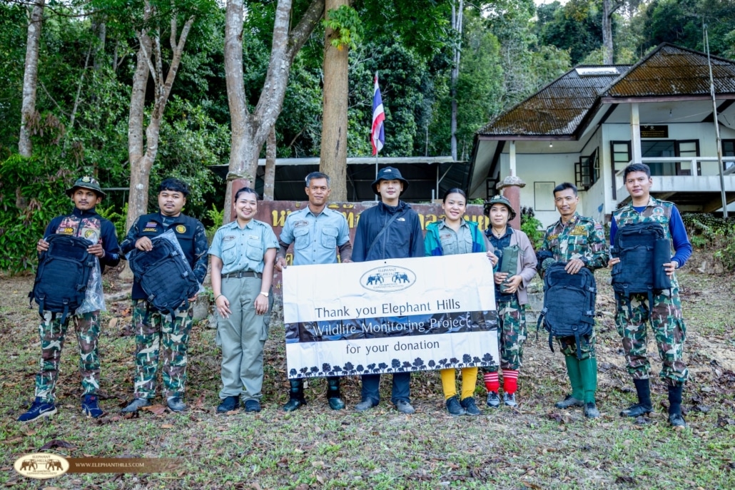 Elephant Hills Supports Wildlife Monitoring at Khlong Yan Wildlife Sanctuary